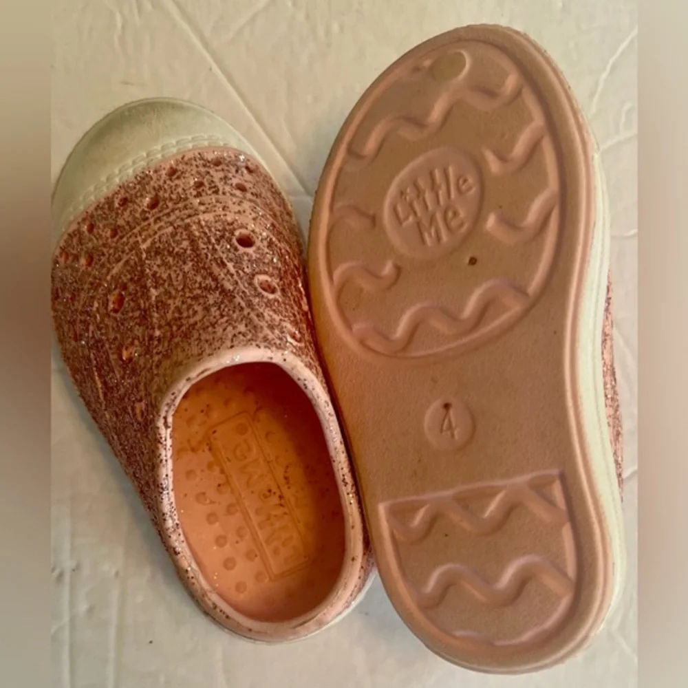 Little Me Sparkly Pink Kids  Shoes